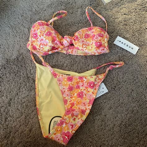 NWT PACSUN BIKINI SET So Cute Size Small Depop