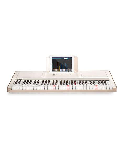 Smart Piano White The ONE Light Interactive Lightup Keyboard & Virtual ...