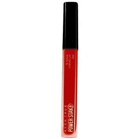 rose red avon true power stay liquid lipstick  piece