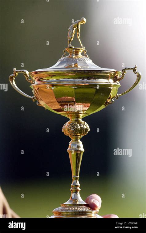 Ryder cup trophy hi-res stock photography and images - Alamy