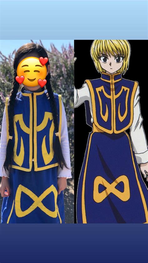 My Daughters Kurapika Costume From 2 Years Ago R Hunterxhunter