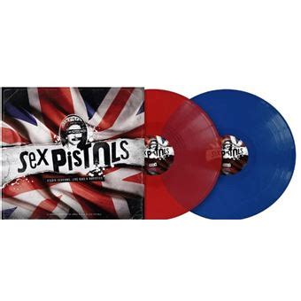 The Many Faces Of Sex Pistols Dition Limit E Vinyle Rouge Et Bleu