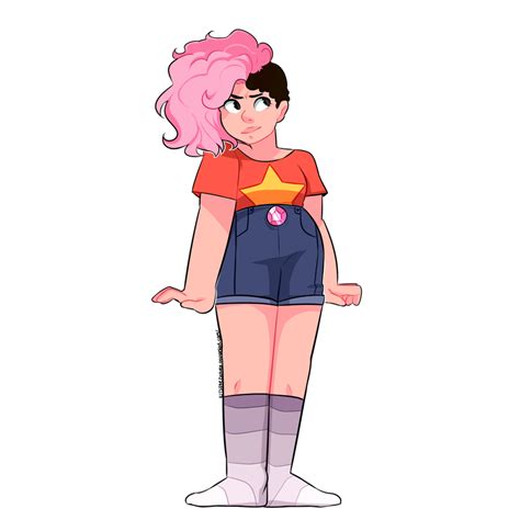 Fusion Friday Rosesteven Stevenuniverse By Kitsunezakuro Steven