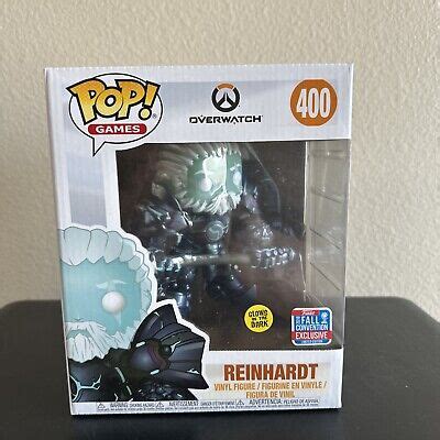 Funko Pop Vinyl Overwatch Reinhardt Coldhardt Skin Glow