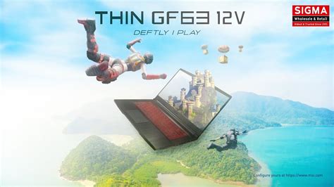 MSI Thin GF63 12V Deftly I Play Msi Gaming YouTube