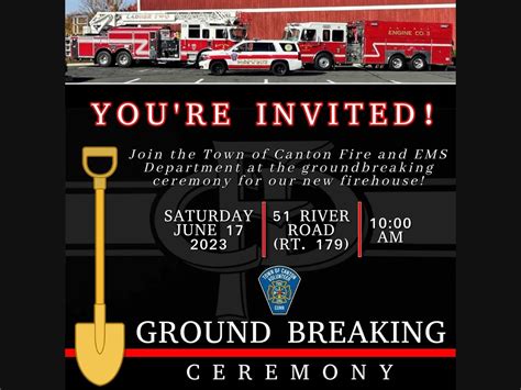 Canton To Break Ground On New Firehouse Canton Ct Patch