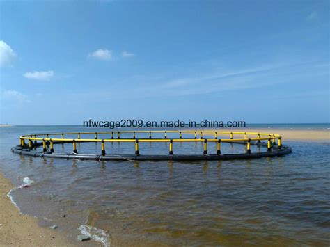 HDPE Floating Fish Net Cage For Farming China Aquaculture Cage And