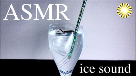 [asmr] 氷の音 水の音 Ice Water Lifelike 3d [音フェチ] Youtube