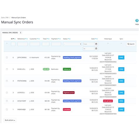 Module Zoho Crm Prestashop Addons