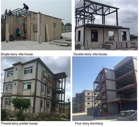 Comparison Of Steel Structure EPS Cement Sandwich Panel And Concrete