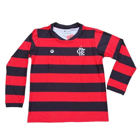 Roupa Infantil Do Flamengo - Camisa do Flamengo Infantil com Proteção UV M. Longa Oficial | Shopee ...
