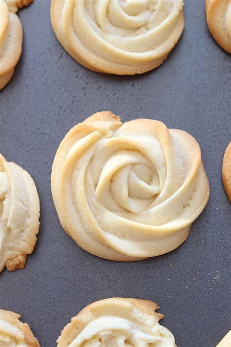 Step By Step Cherry Topped Cookies Butter Swirl Shortbread Cookies