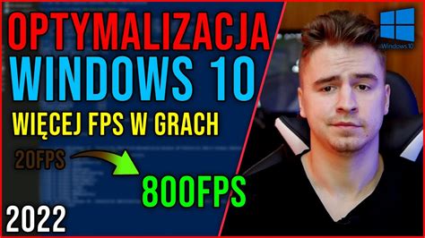 JAK MIEĆ WIĘCEJ FPS W GRACH NA WINDOWS 10 Optymalizacja Windows 10