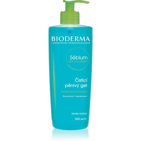 Bioderma Sébium Gel Moussant gel nettoyant pour peaux mixtes et