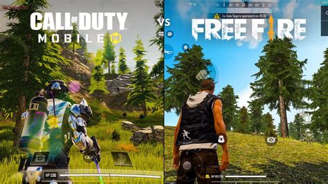 COD Mobile vs Free Fire COMPARACIÓN INJUSTA YouTube