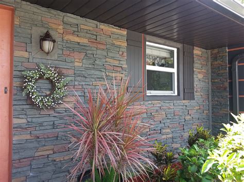 Exterior Home Improvement Ideas Brick And Stone Genstone