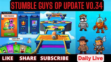 Stumble Guys New Updates 0 34 New Update Stumble Guys 0 34 New Map