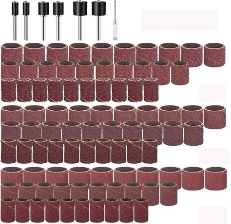 Pieces Sanding Drum Kit Including Pieces Drum Sander Nail