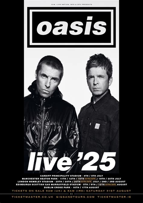 Oasis Live 2025 Reunion Tour Dates Tickets And Getting There By Train