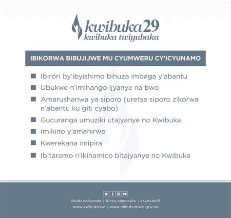 Kwibuka Rwanda On Twitter Buri Mwaka Abanyarwanda Nisi Yose