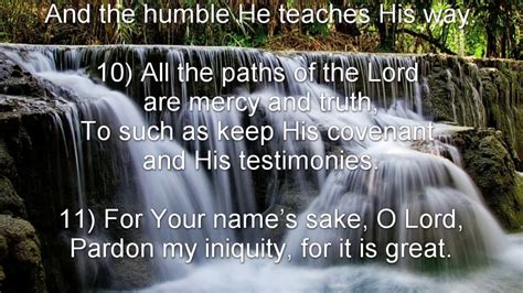 Psalm 25 Nkjv A Plea For Deliverance And Forgiveness Youtube