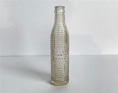 Antique Art Deco Style Orange Crush Soda Bottle 1930s Set Of 1 Etsy