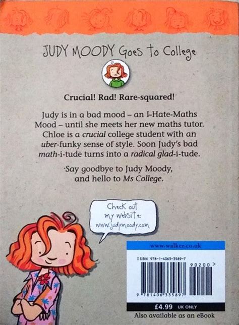 Judy Moody Goes To College 8 P Books And You