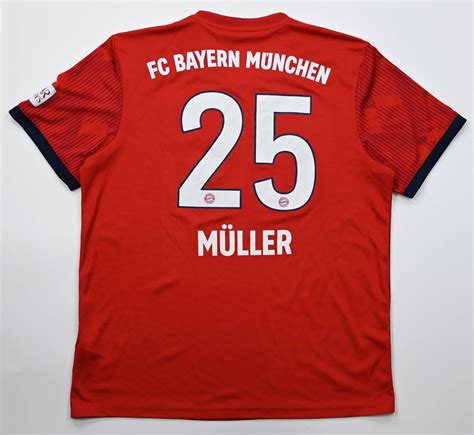 Bayern Munchen Muller Shirt L Football Soccer German