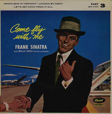 Frank Sinatra Come Fly With Me Part Capitol Eap Ebay