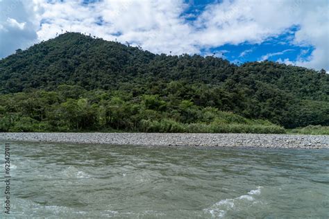 Rivers of the Amazon rainforest with green landscape Stock Photo ...