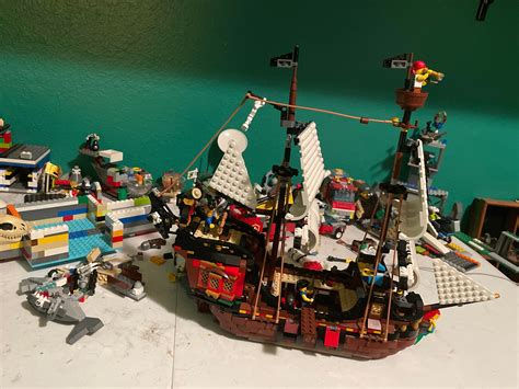 Pirate ship I just finished : r/lego