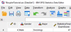 How To Create And Interpret A Boxplot In Spss Ez Spss Tutorials