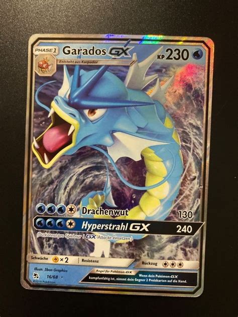 Pokemonkarte Garados GX Kaufen Auf Ricardo