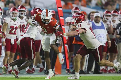 Miami Football Wide Receivers Separating Themselves