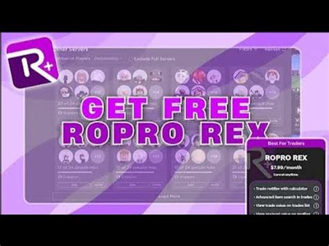 Ropro Rex Free UPDATED YouTube