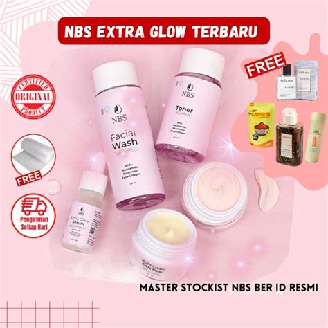 NBS New Extra Glow Serum Original BPOM Stockist Resmi Ultimate