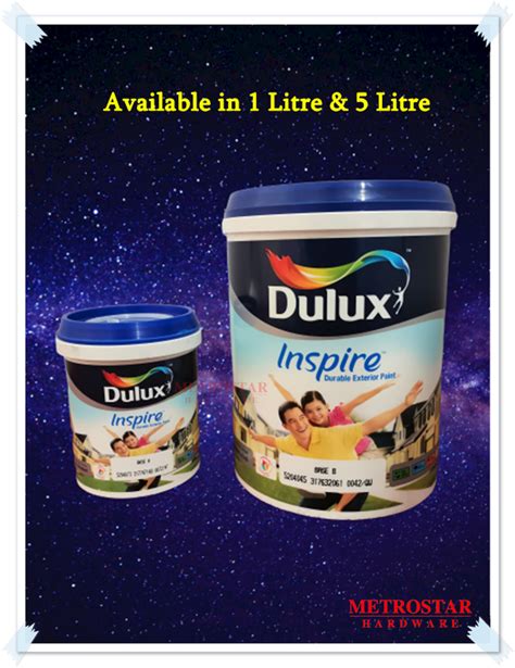 ICI Dulux Inspire Durable Exterior Paint 5L (Natural Cool Collection)