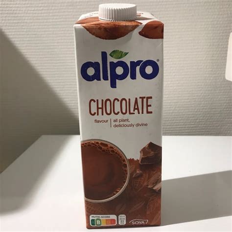 Alpro Chocolate Flavored Soya Milk Review Abillion