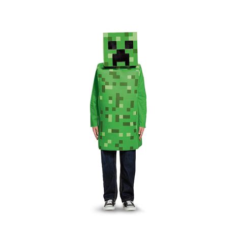 Creeper Classic Child Costume-Large (10-12) - The Party Place