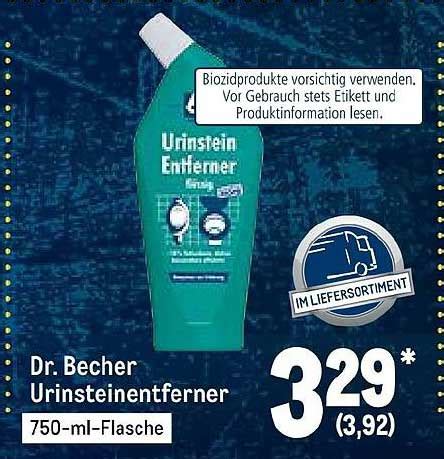 Dr Becher Urinsteinentferner Angebot Bei Metro Prospekte De