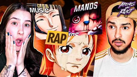 Apenas um react Nami Nico Robin e Chopper 3 em 1 Felícia Rock D