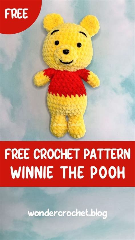 Winnie The Pooh Free Crochet Pattern Easy Amigurumi Artofit