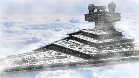 Wallpaper Star Wars Digital Art Render Vehicle Cgi Tower