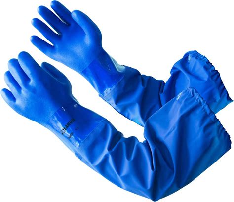 Lanon Pvc Long Pond Gloves Reusable Heavy Duty Rubber Gloves