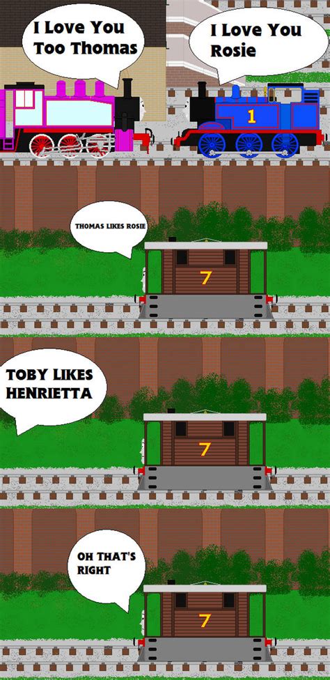 Thomas Likes Rosie Comic By Enginenumber14 On Deviantart