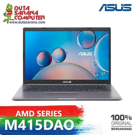 Jual Laptop Asus M Dao Vips Vips Amd R U Gb Gb Ssd