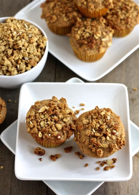 Whole Wheat Granola Muffins Cait S Plate