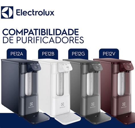 Refil Acqua Pure Electrolux Purificador PE12A PE12B PE12G PE12V SOL