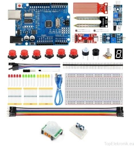 Początkowy Zestaw Startowy Edukacyjny z UNO ATmega328 R3