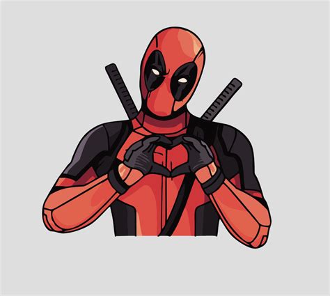 car magnet deadpool face love heart peace magnet etsy